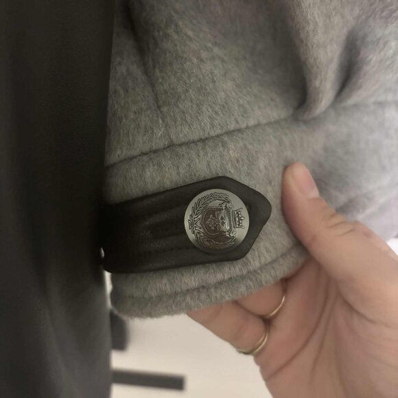 Generation Love Caspian Wool/Vegan Leather Bomber NWOT - Picture 4 of 6